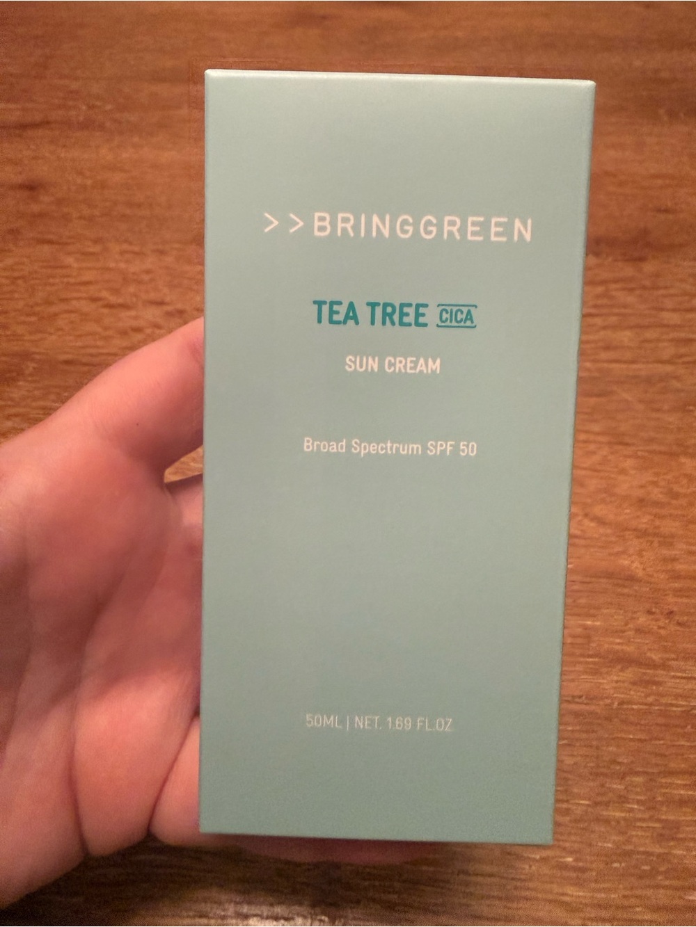 Tea Tree Cica Sun Cream SPF 50 - Mint